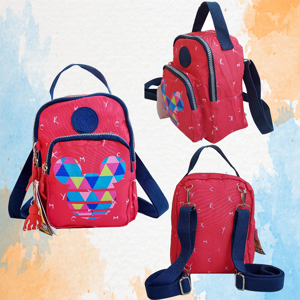 MOJI- Tas Ransel Mickey - Tas Wanita 8798 - Backpack Wanita High Quality