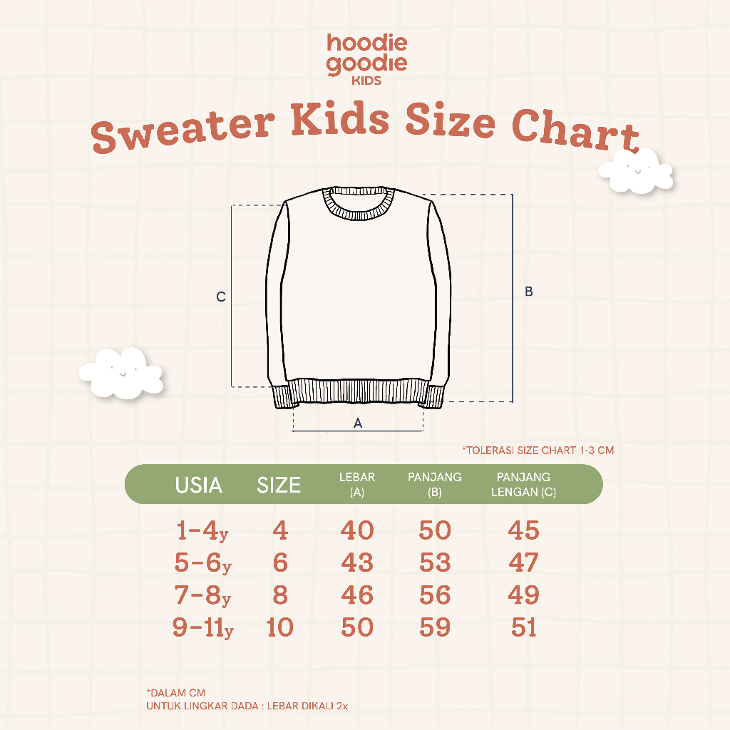 HOODIE GOODIE Kids Zoo Series Sweater