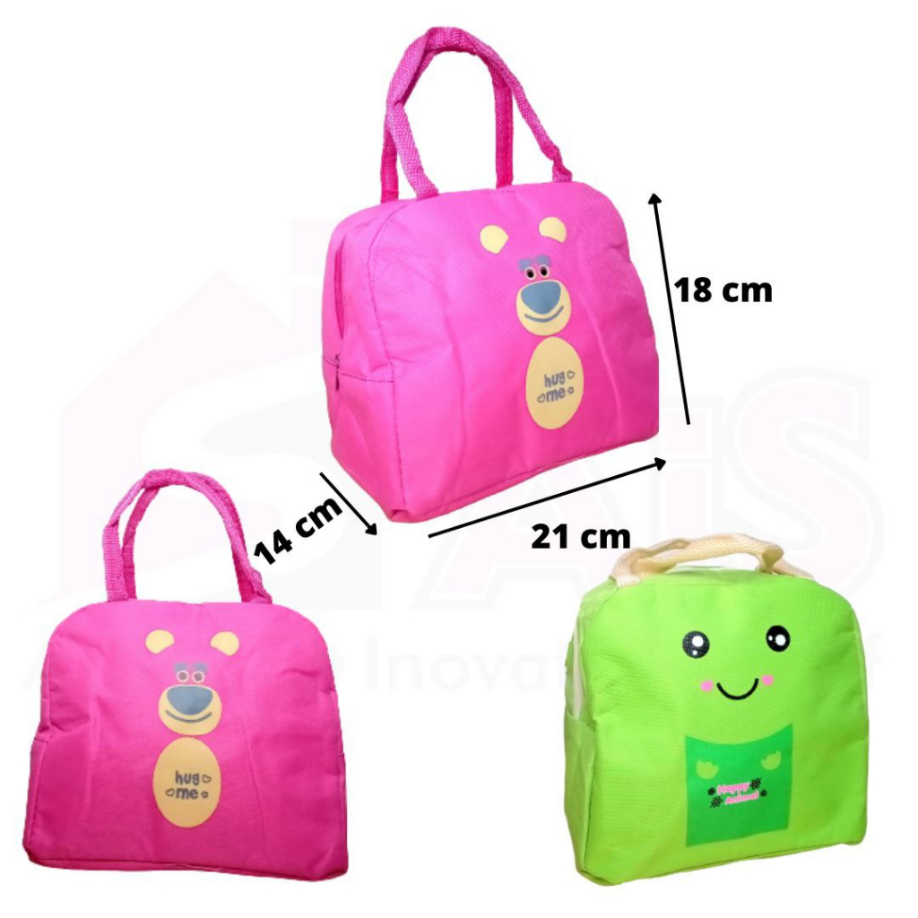 TAS ASI TAS BEKAL MAKAN TAS COOLER BAG INSULATED LUNCH BAG TAS BEKAL ANAK TAS KARAKTER