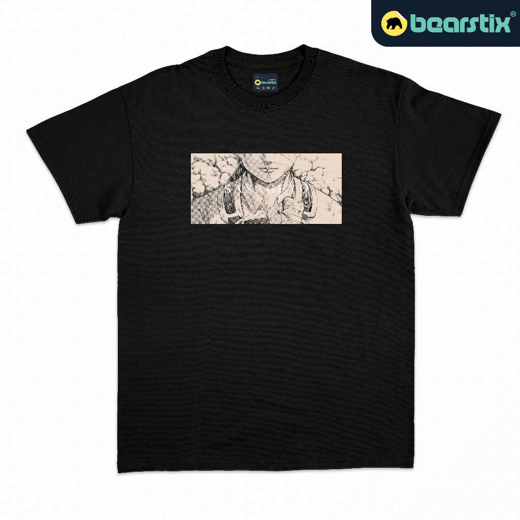 SHINZO - Kaos Levi Ackerman - Tshirt Attack On Titan X Uniqlo - Baju Sasageyo - Tshirt AOT