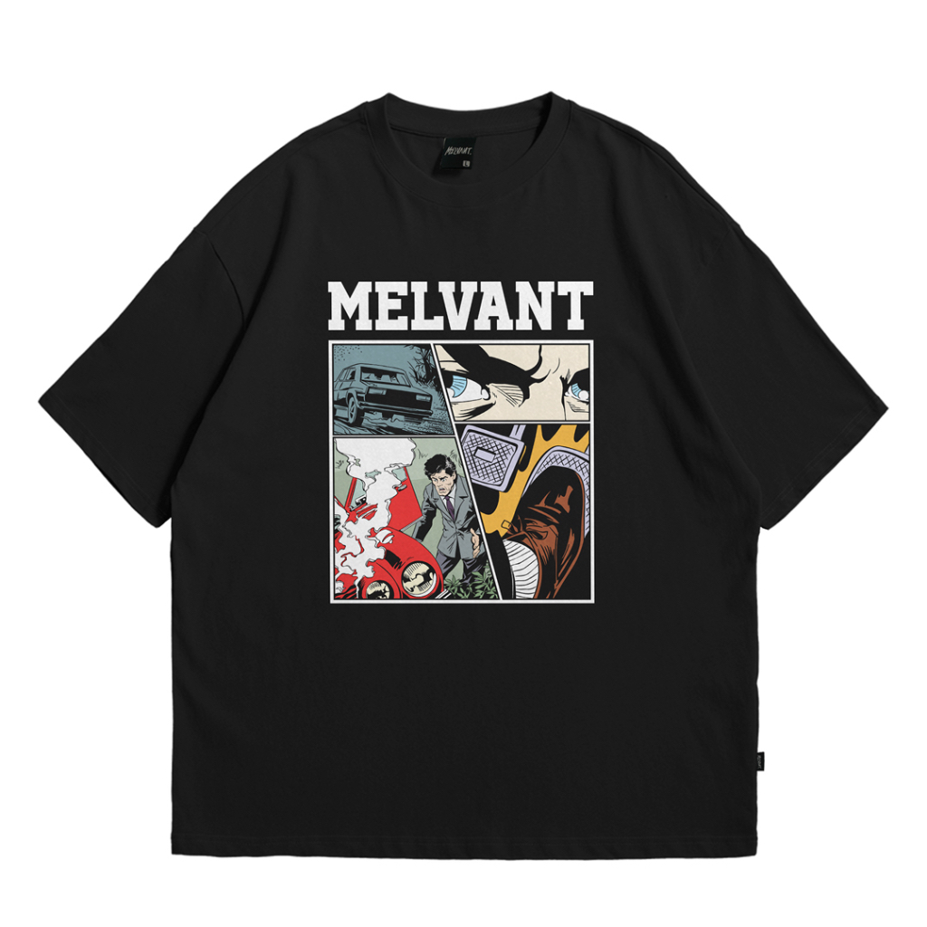 MTS GINTHER BLACK - MELVANT TSHIRT