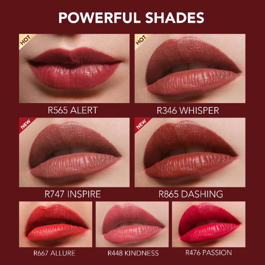 YOU Rouge Power Matte Lip Cream - Tahan 18 Jam | Matte Finish