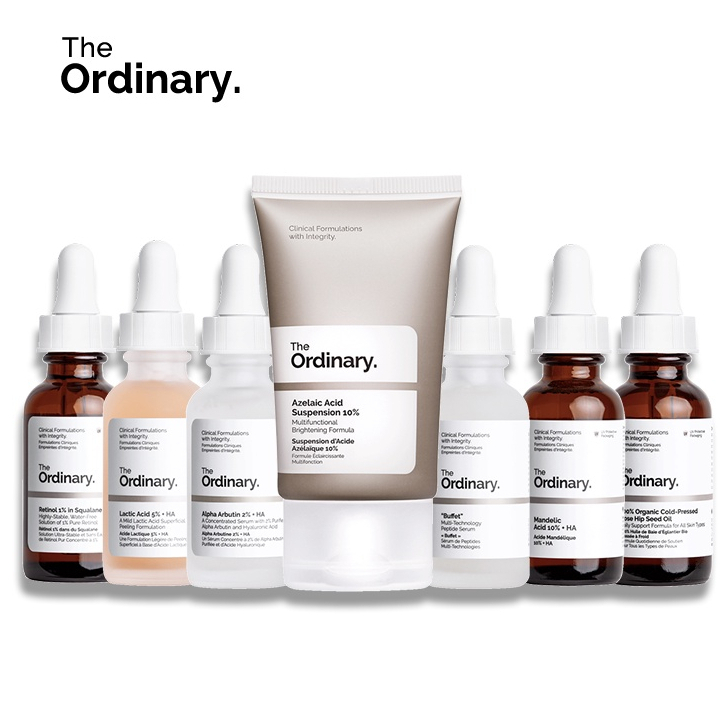 【100% ORI】The Ordinary Alpha Arbutin / Niacinamide /Buffet/AHA 30% + BHA 2%/ Salicylic/Latic Acid/ Caffeine 5%+EGCG Peeling Solution Serum Wajah
