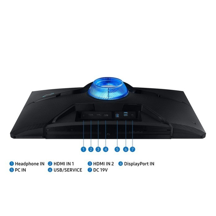 Monitor LED Samsung ODYSSEY G7 G70B LS32BG700EXXD 32&quot; IPS 4K UHD 144Hz