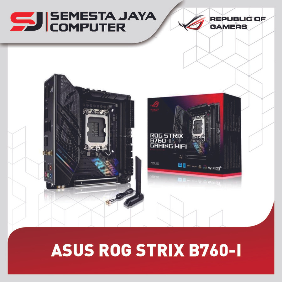 Mainboard ASUS ROG STRIX B760-I GAMING WIFI D5 iTX Asus B760i Gaming