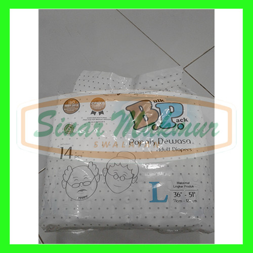 BP Adult Diapers L14
