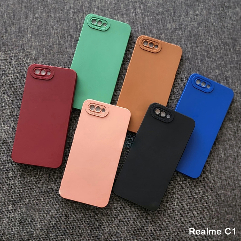 Softcase Realme C3 Realme C2 Realme C1 Case 3D Pro Camera Gel Silika Casing