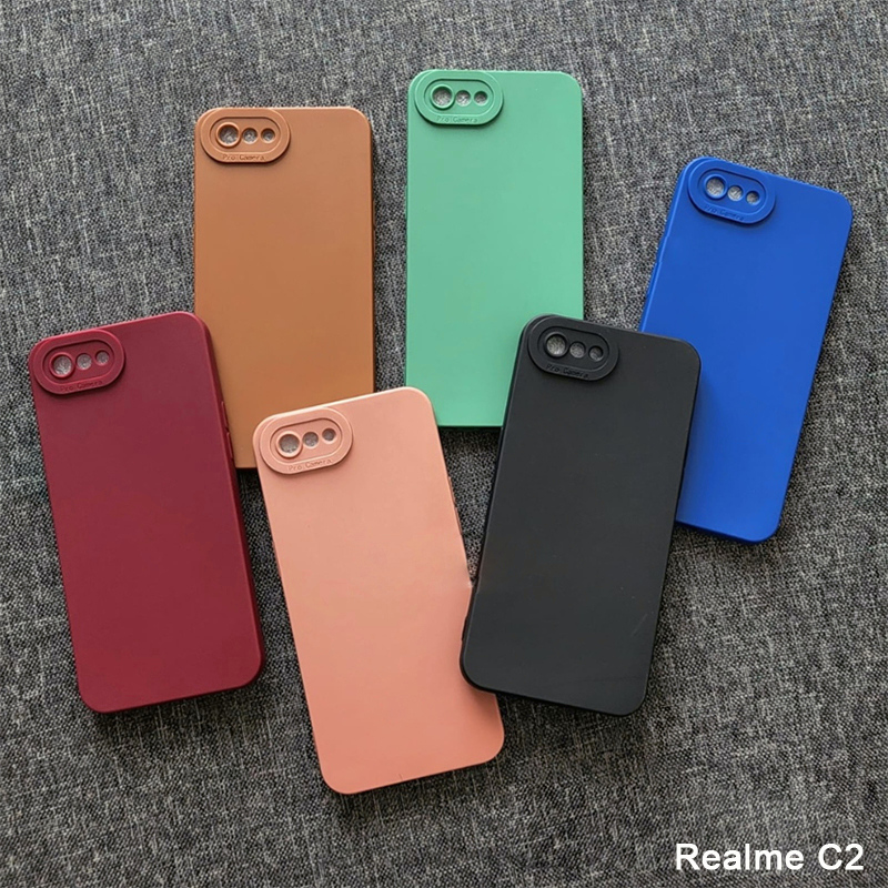 Softcase Realme C3 Realme C2 Realme C1 Case 3D Pro Camera Gel Silika Casing