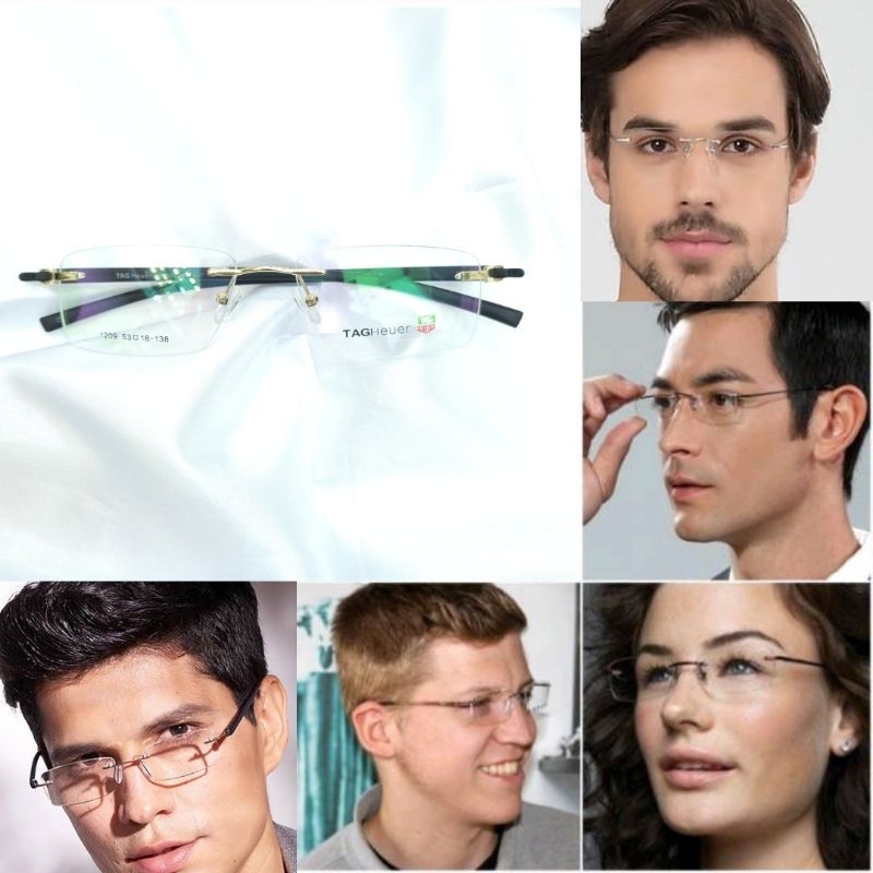 FRAME KACAMATA , KACAMATA RIMLESS , KACAMATA UNISEX , KACAMATA TITANIUM , KACAMATA TANPA BINGKAI, UN