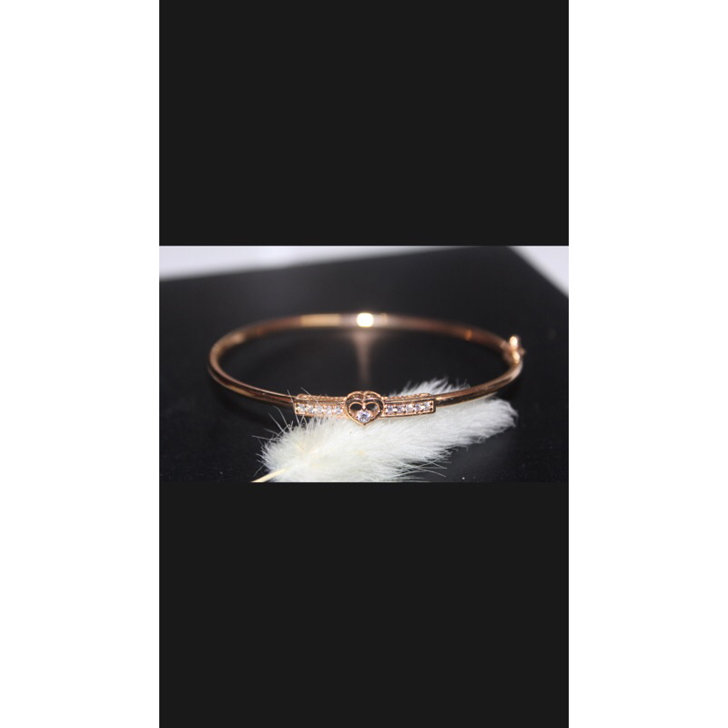 Gelang Bangle Keroncong Cartier Pipa Bulat Aksesoris Perhiasan Perak 925 - Raditya Silver