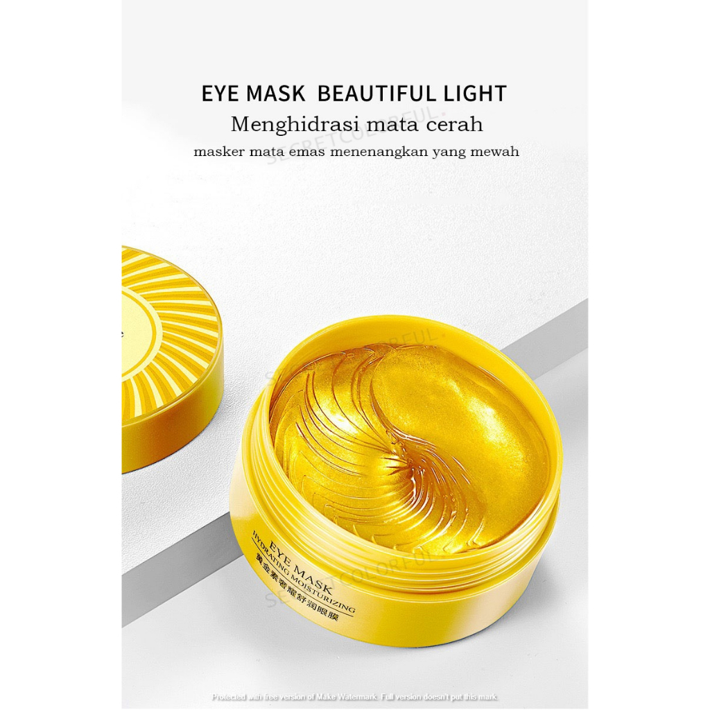 IMAGES Golden Smooth And Moisturizing Eye Mask / Masker Mata Gold Collagen IMAGES