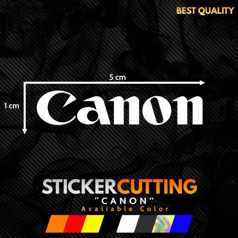 

STICKER STICKER CUTTING LOGO CANON