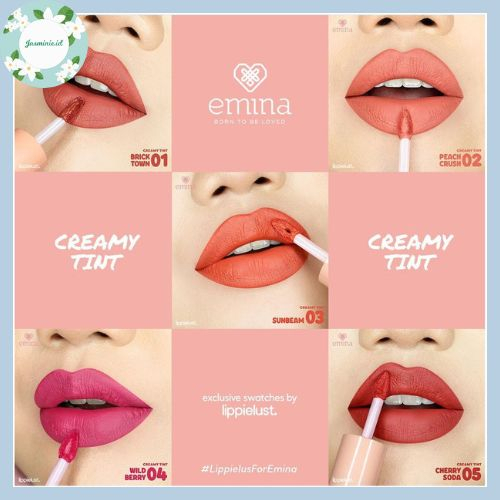 [CLEARANCE SALE!] Emina Creamy Lip Tint / Emina Creamy Tint / Emina Lip Creamy Tint