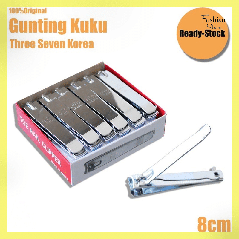 FS-Gunting Kuku Kecil 777 Three Seven / Nail Clipper Stainless / Alat Potong Kuku Made in Korea