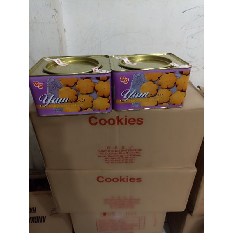 

yam cookies SG per dus /roti keladi