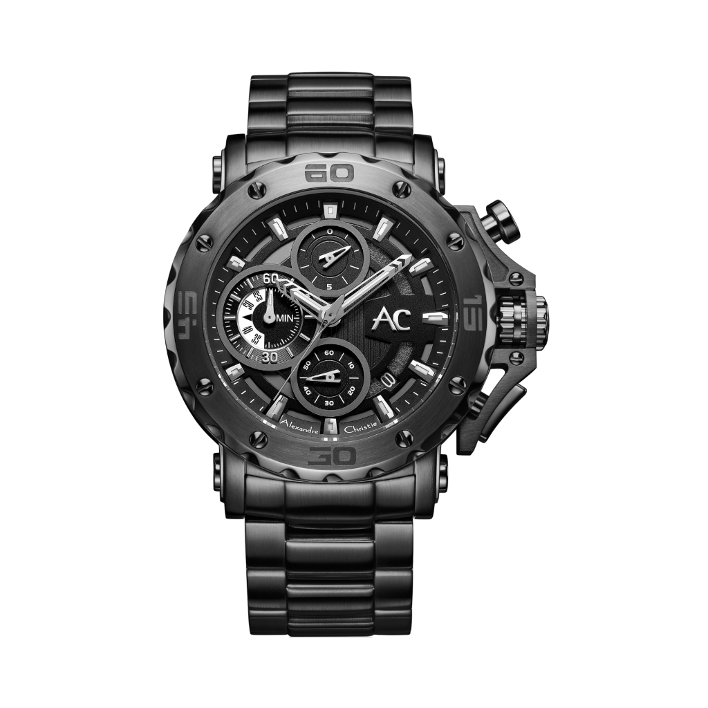 Alexandre Christie 9205 MCB Jam Tangan Pria Chronograph
