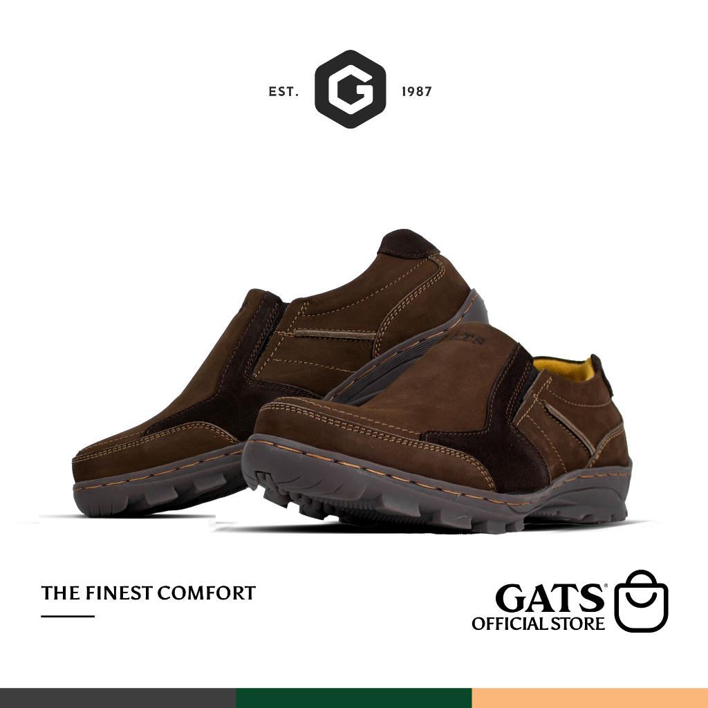 GATS - TO 2206 - Sepatu Pria Slip On Casual