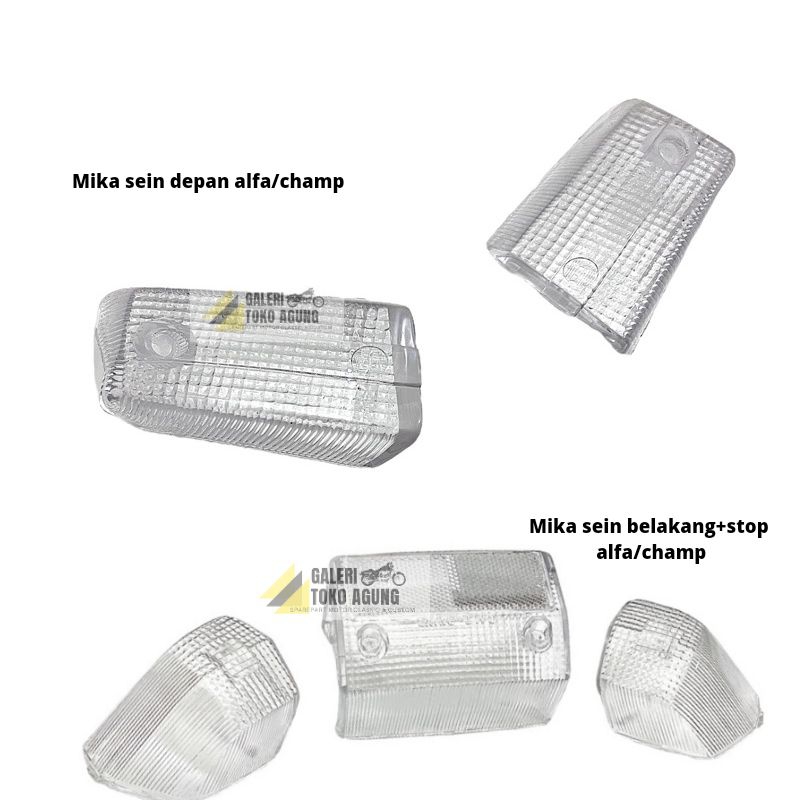 mika lampu belakang yamaha alfa set sein depan belakang yamaha champ bening