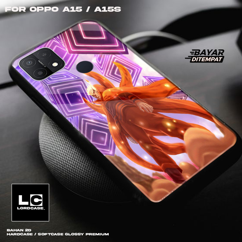Case OPPO A15/A15S - Casing Hp Terbaru 2023 Lord case14 [ case BORUTO ] Silikon Hp Mewah - Kesing Hp