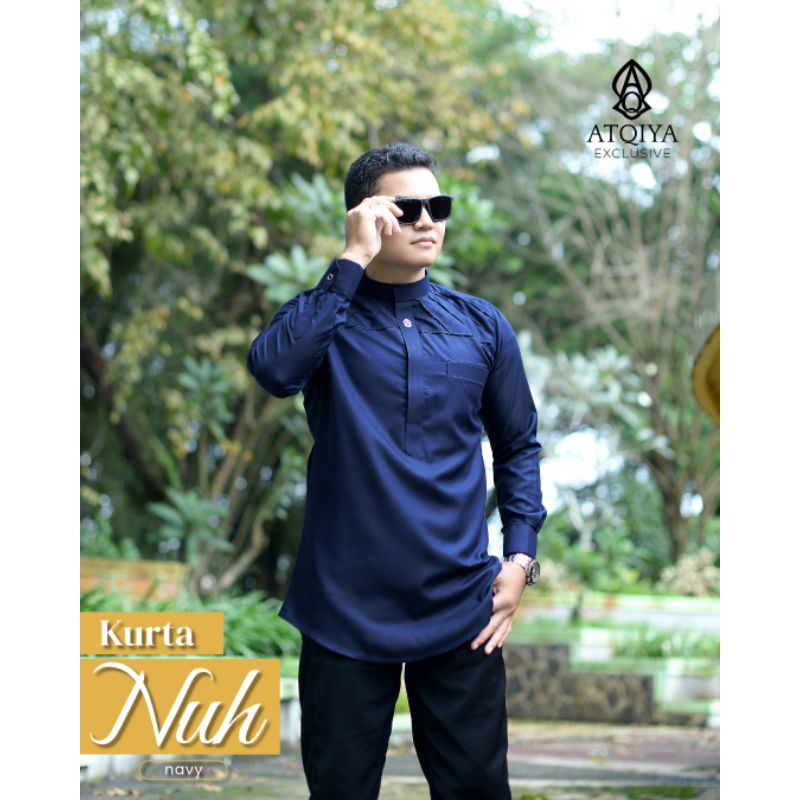 Kurta ATQIYA NUH | Kurta Pakistan | Kurta Elegan , Trendy & Kekinian