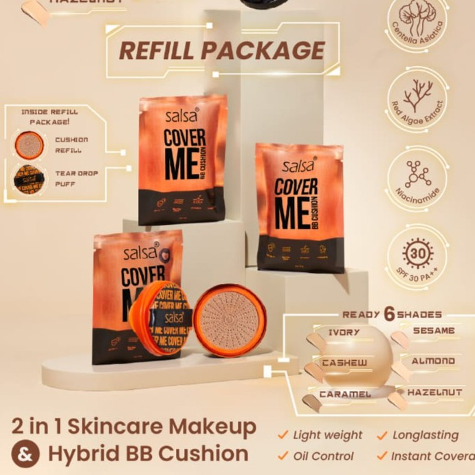 SALSA COVER ME BB CUSHION [ REFILL ]