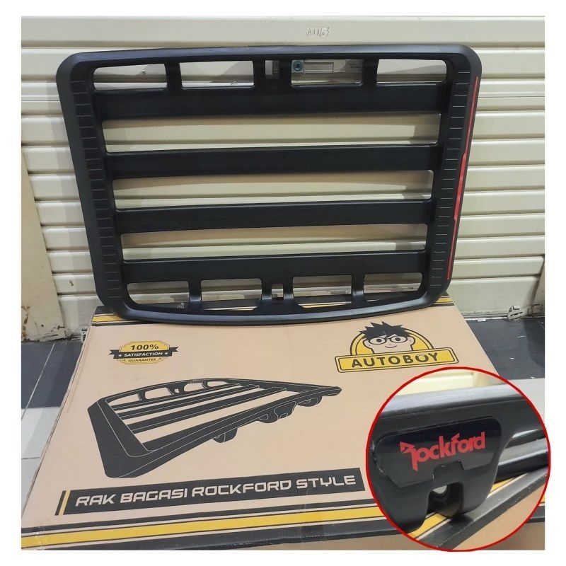 Rak Bagasi Atas Mobil Universal innova rush calya Model ROCKFORD Small