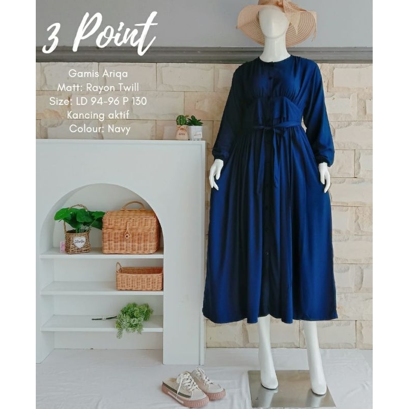 gamis /three point/ branded/ matahari/ original