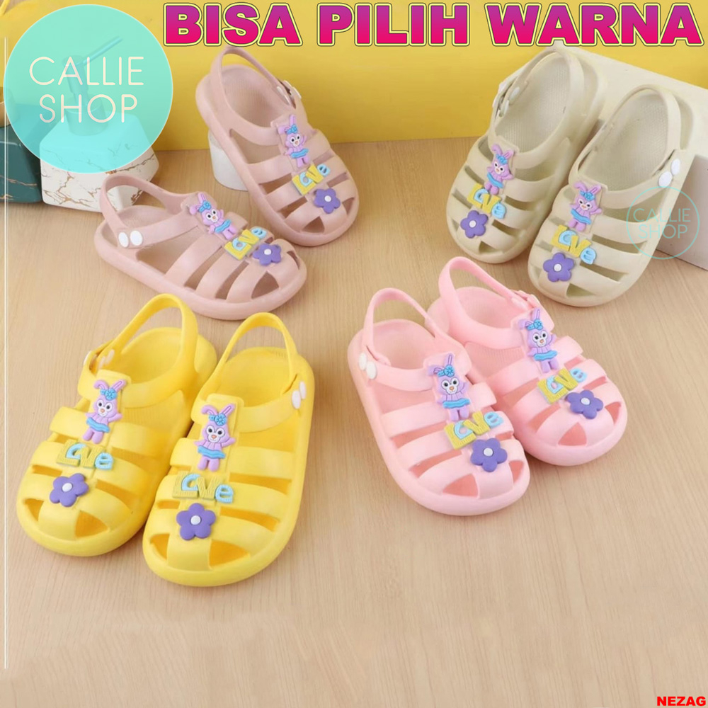 Sandal Tali Gladiator Anak Jelly Bunny Love KCGLBUNY 9620-A1