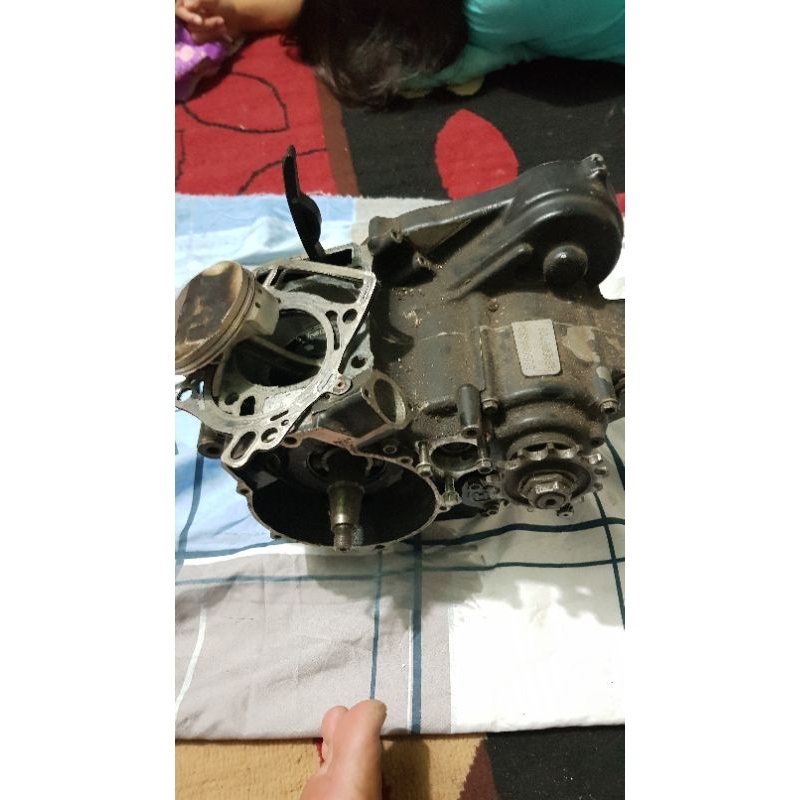 husqvarna te 250 te250 2012 2013 separo mesin bawah termasuk crankcase bandul transmisi gir box kren