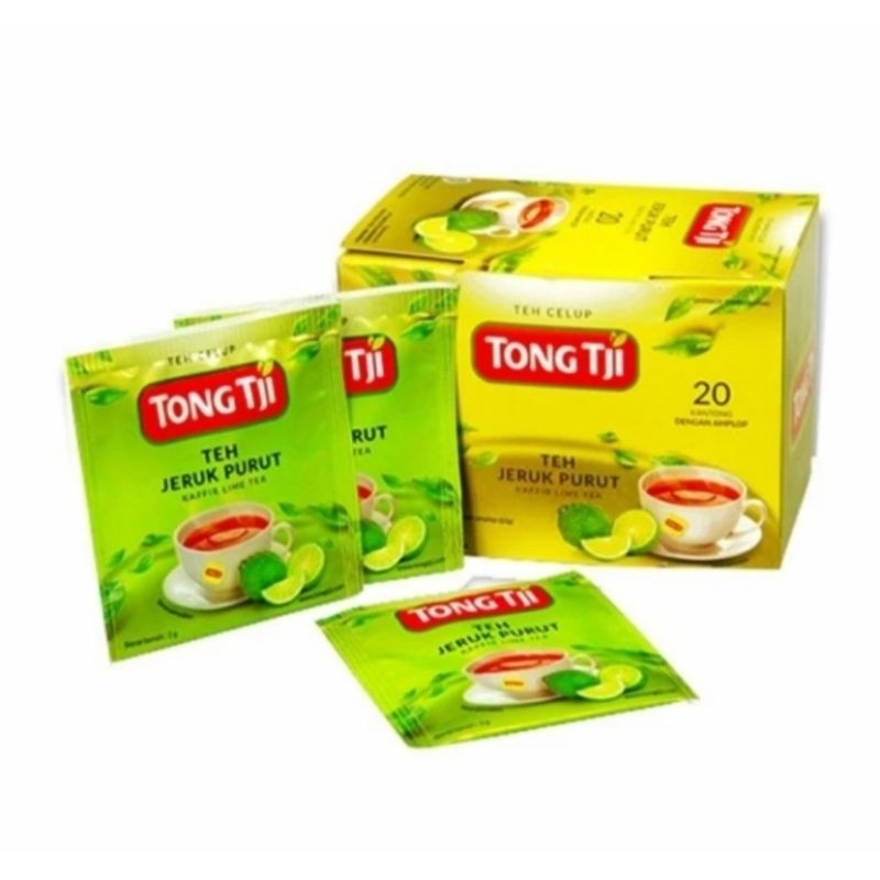

Teh Tong Tji Celup Jeruk Purut / Tong Tji Kaffir Lime Tea