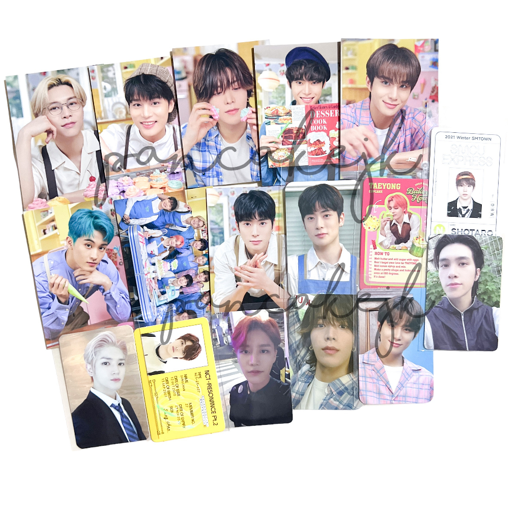 [ READY‼️ ] nct 127 slowacid teddy island photocard [ johnny yuta taeil ] universe nct 2021 jewel ph