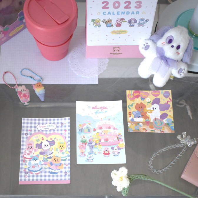 

Ppomppom Studio - Postcard Korea