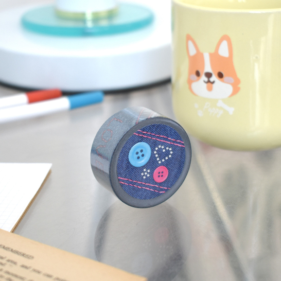 

Bitbybit - Denim Washi Tape New Jeans (Masking Tape Korea)