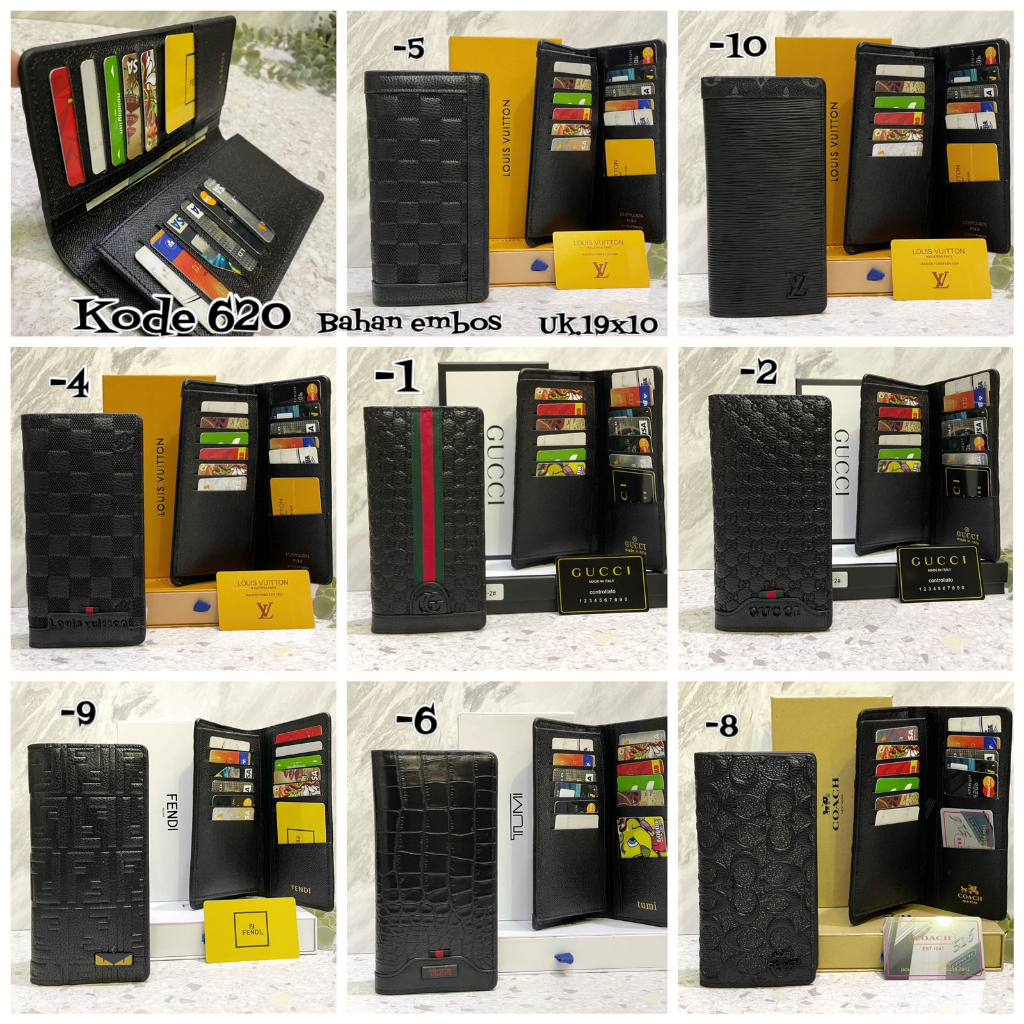 DOMPET PANJANG IMPORT PREMIUM  BISA CEWEK COWOK / DOMPET CEWEK COWOK IMPORT / DOMPET KARTU PANJANG / DOMPET PANJANG KODE 620 IMPORT