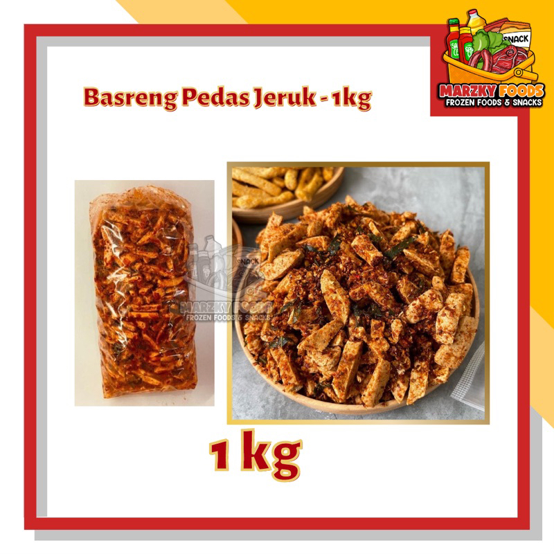 

TERLARIS BUMBU MELIMPAH BASRENG 1kg Pedas Daun Jeruk & Ori Daun Jeruk