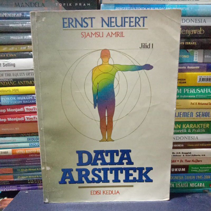Buku Original DATA ARSITEK EDISI KEDUA Jilid 1 Erlangga.