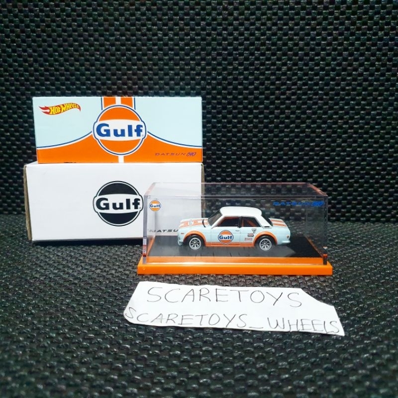 Hot Wheels rlc Datsun 510 Bluebird Gulf rlc red line club