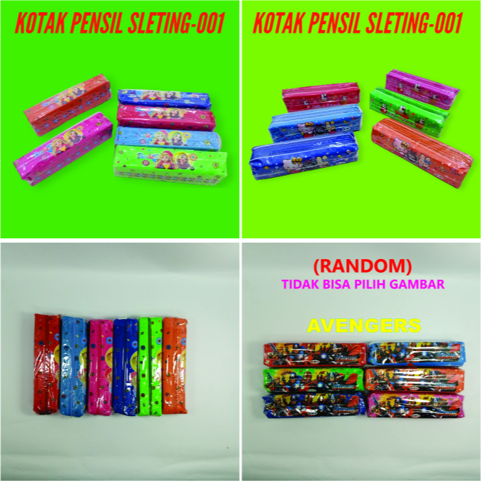 

KOTAK PENSIL SLETING ANAK ANAK / TEMPAT PENSIL SLETING GAMBAR PC-001