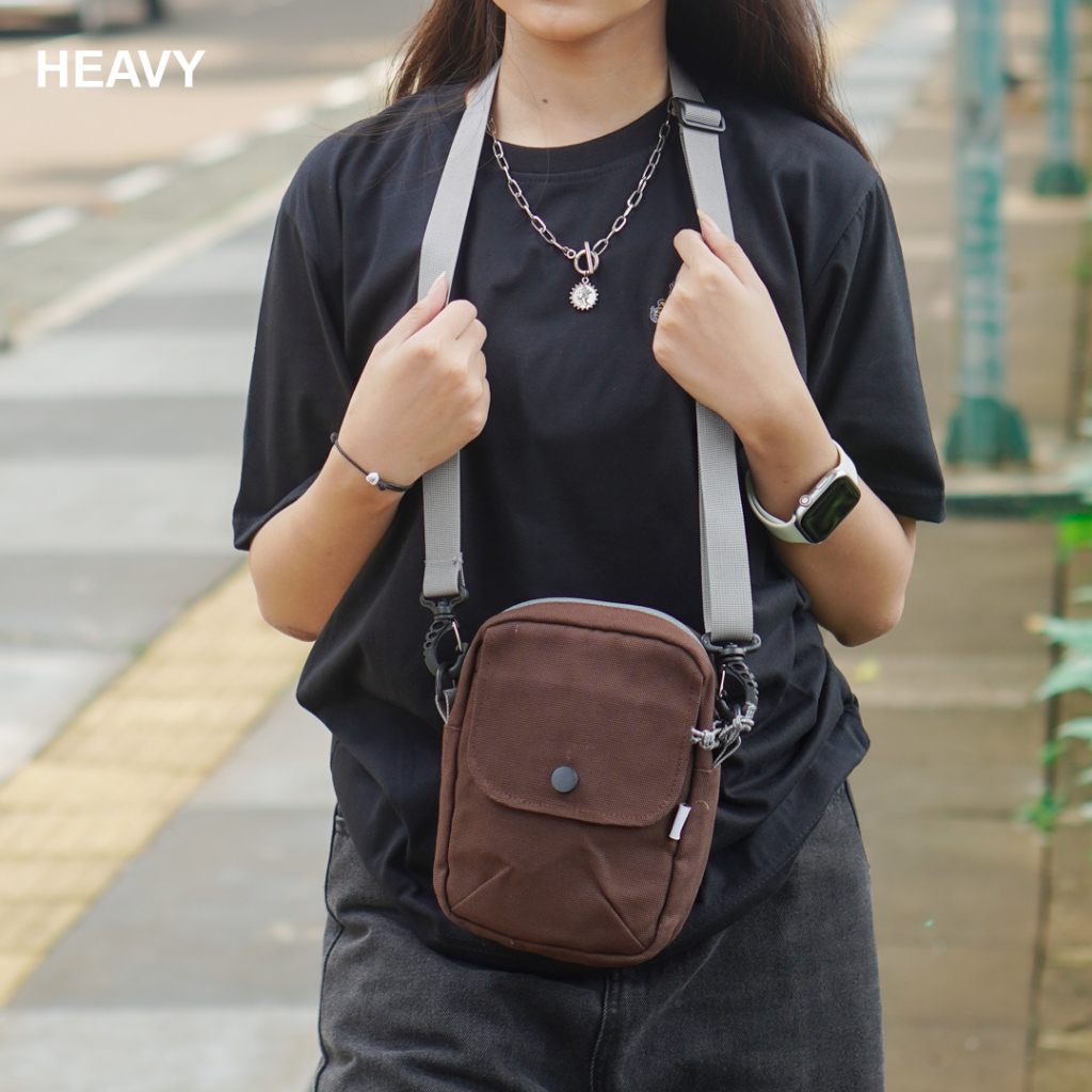 Tas Selempang Slingbag Pria Heavy Kanfas Premium Distro | tas selempang pria