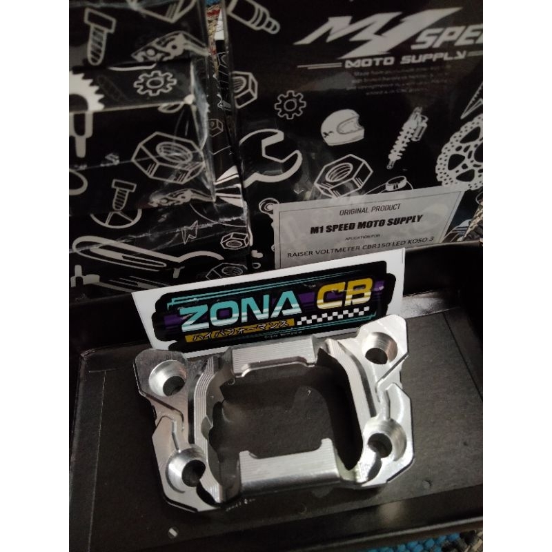 breket voltmeter kotak koso pnp raiser T ninja r rr cnc almunium original m1speed