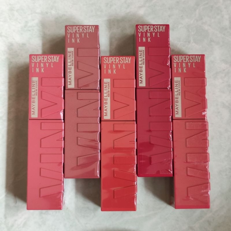Maybelline Superstay Vinyl Ink lipcream viral maybelline
