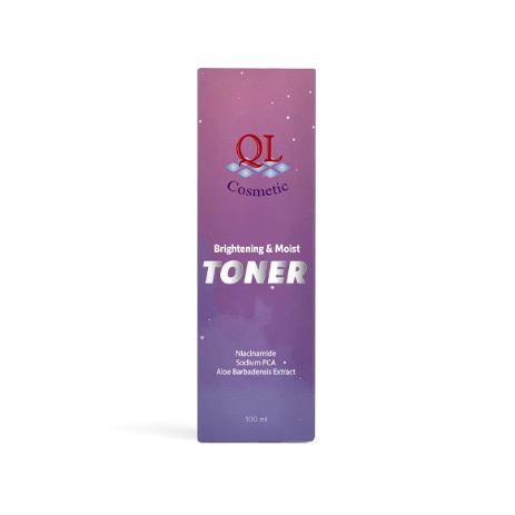 QL Cosmetic Brightening &amp; Moist Toner - 100 ML