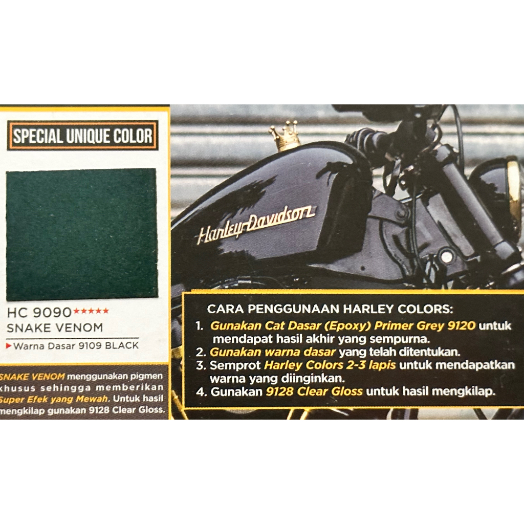 Diton Premium Harley Colour Snake Venom (*****)