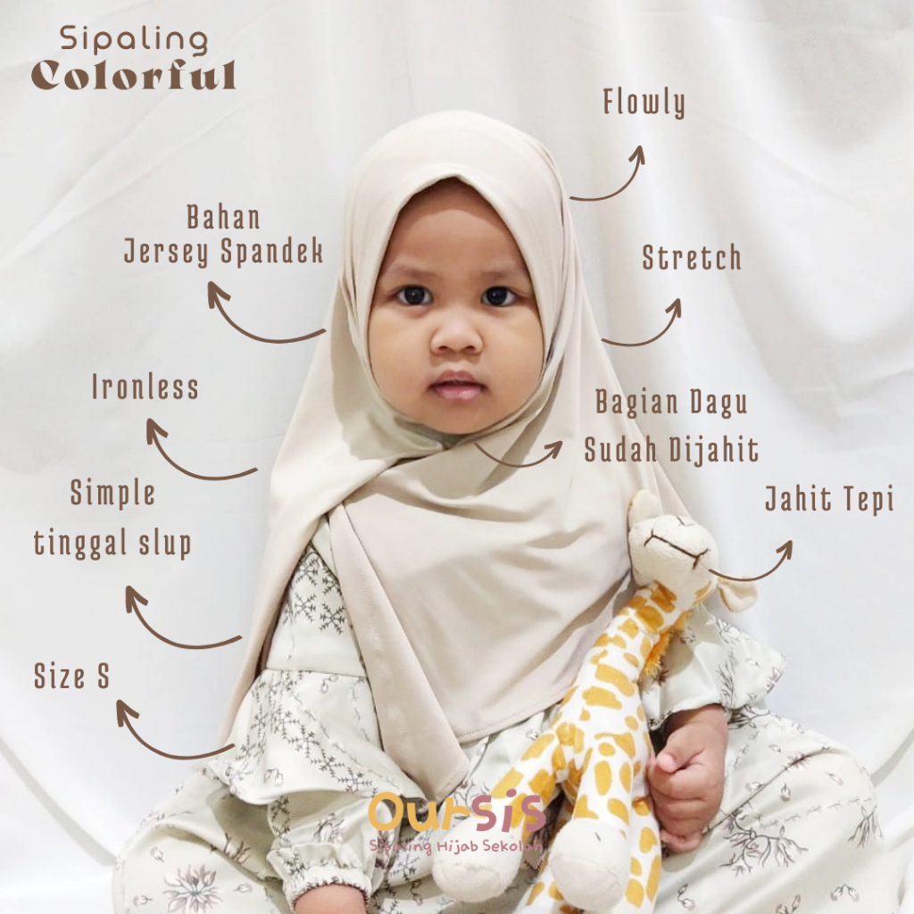 ᴏᴜʀꜱɪꜱ Hiljab Instan Anak | SiPALING COLORFUL