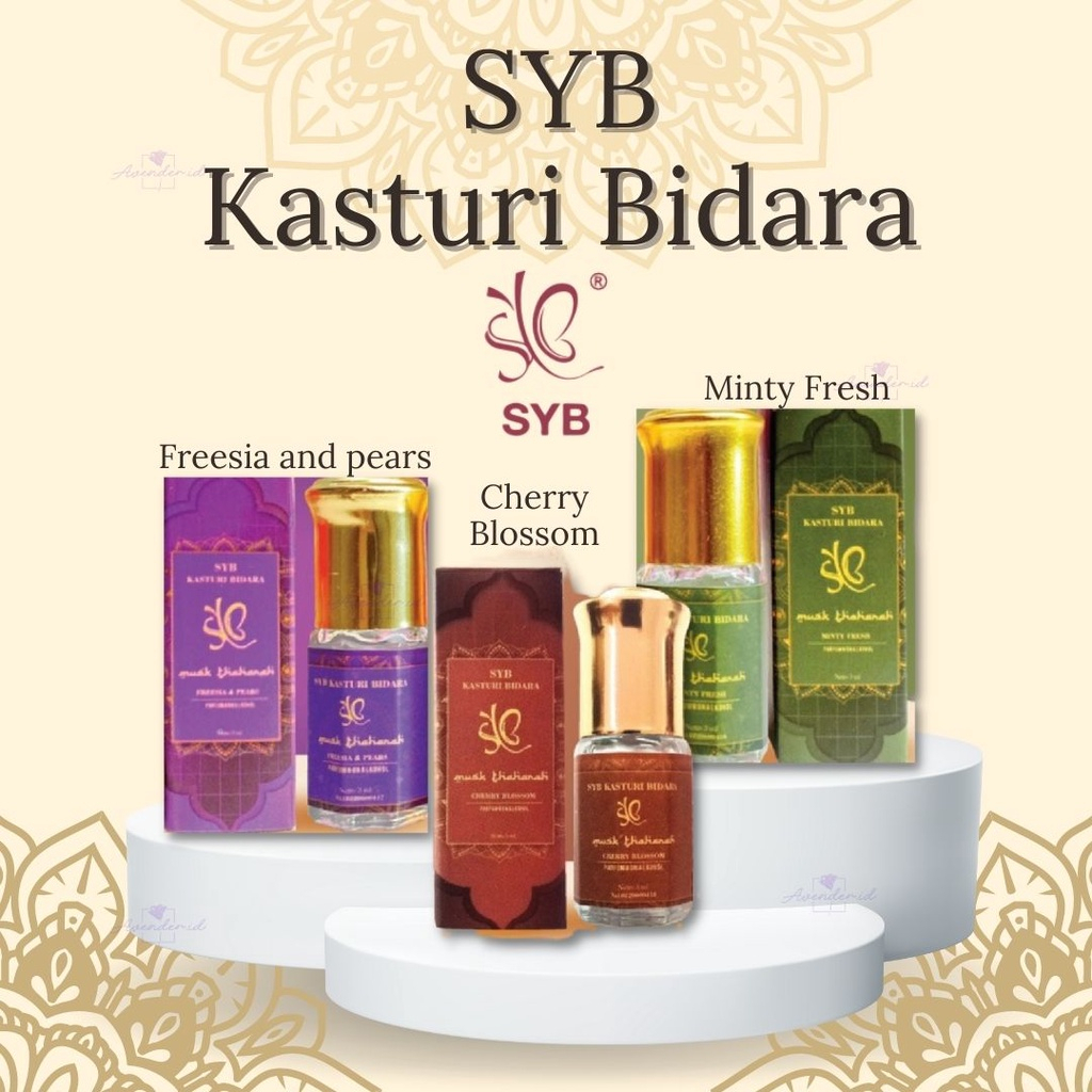 Qeila - Parfum Area Kewanitaan | SYB Kasturi Bidara Musk Thaharah 3ml