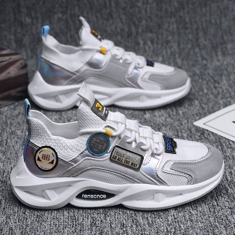 {FREE BOX} Sepatu Sneakers Pria Terbaru Kekinian Terlaris 216-004