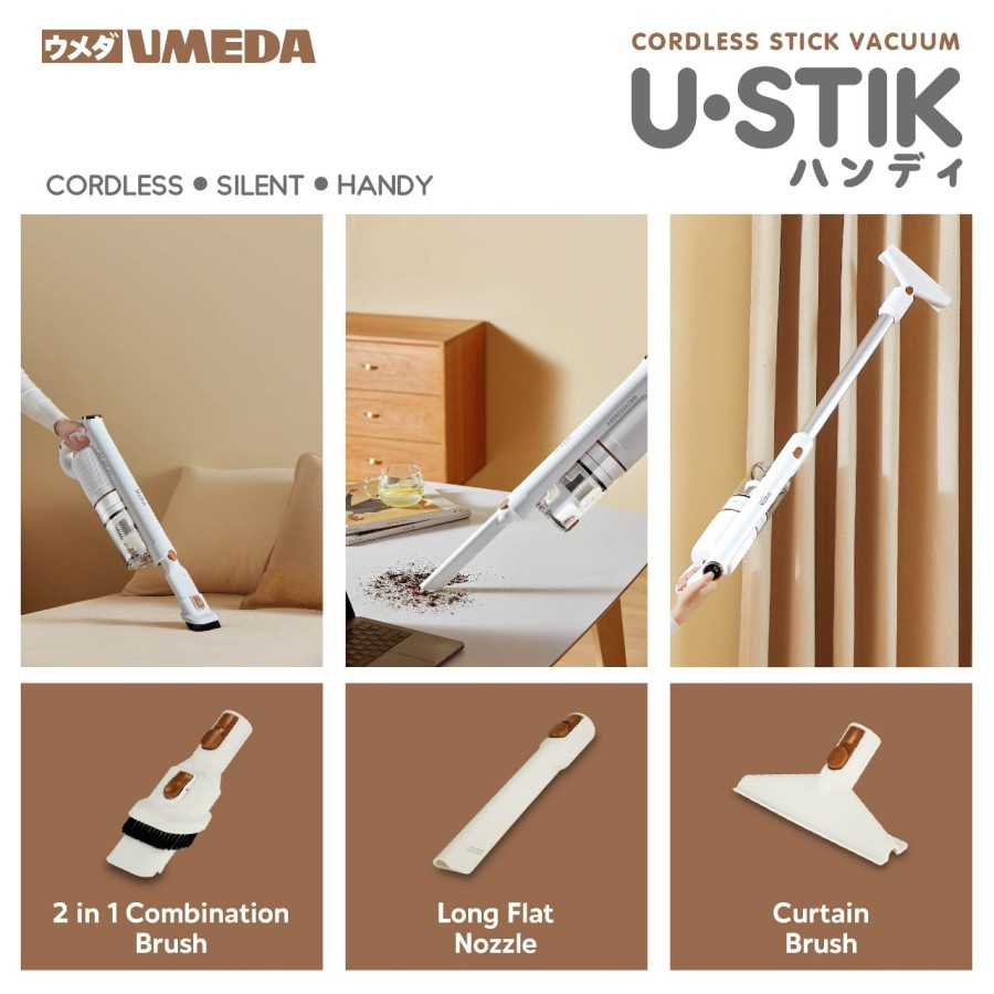 Umeda U-Stik Cordless Stick Vacuum