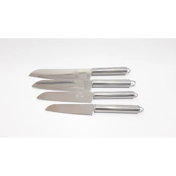 Pisau Dapur 5&quot; Inch/ Chef Knife Gagang Stainless Steel Bulat