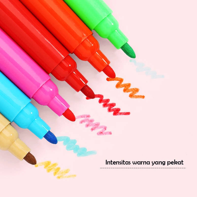 Crayon Set 208 Pcs Pensil Warna Lengkap Krayon Set Alat Menggambar Mewarnai Cat Air Lukis Anak