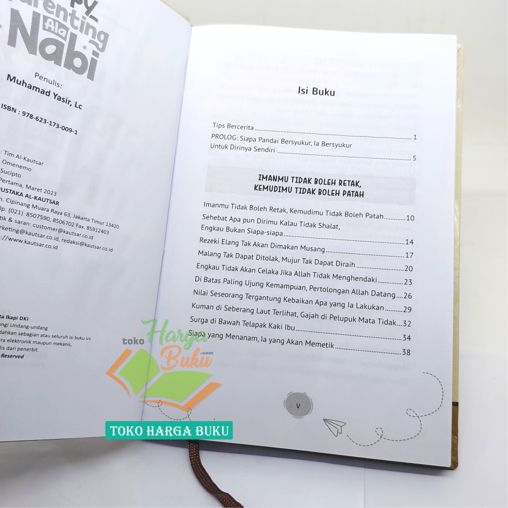 Happy Parenting Ala Nabi Disertai Tips Bercerita Karya Muhammad Yasir Islamic Parenting Penerbit Pustaka Al-Kautsar